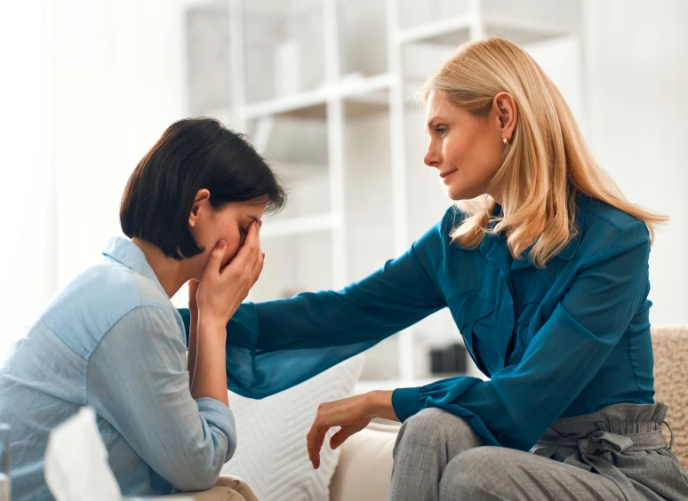 Emotional support and empathy in action